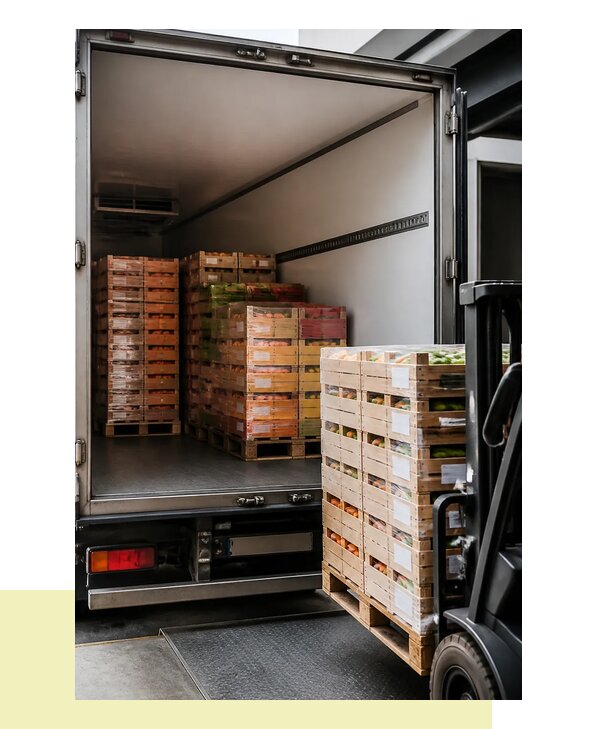 Перевозка сельхозпродукции на паллетах с доставкой в Зеленодольск