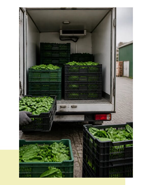 Перевозка шпината в Зеленодольск с сохранением свежести продукции